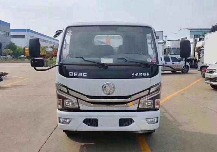 國六東風多利卡5方鉤臂式垃圾車