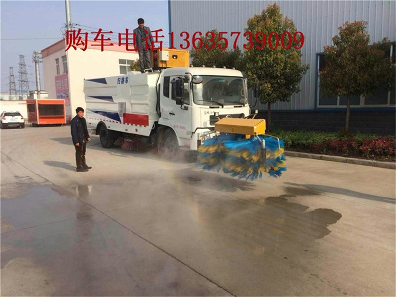 天錦12方掃路車