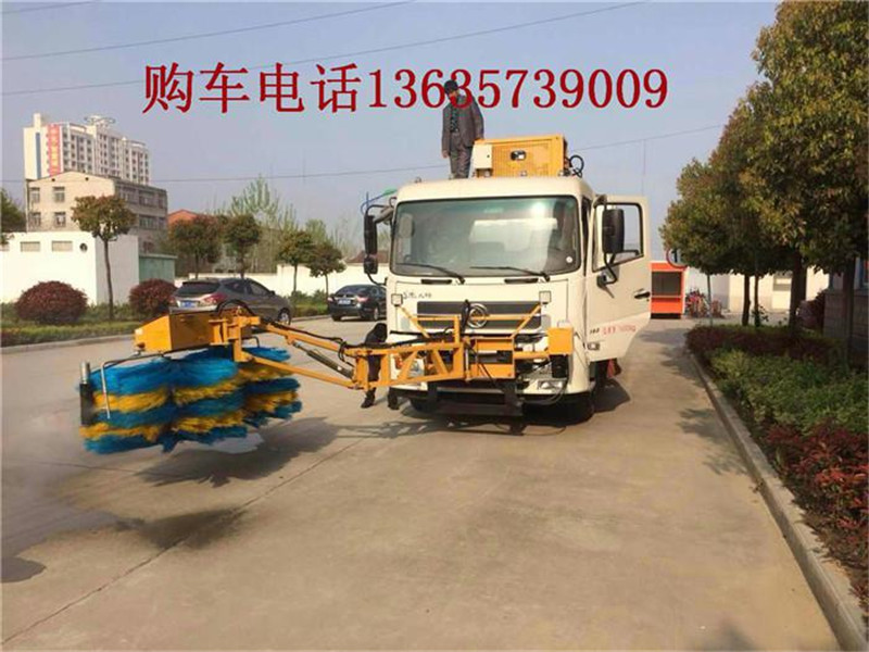 天錦12方掃路車